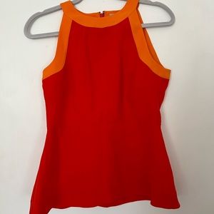 Banana Republic Orange Red Tank Top size 6P